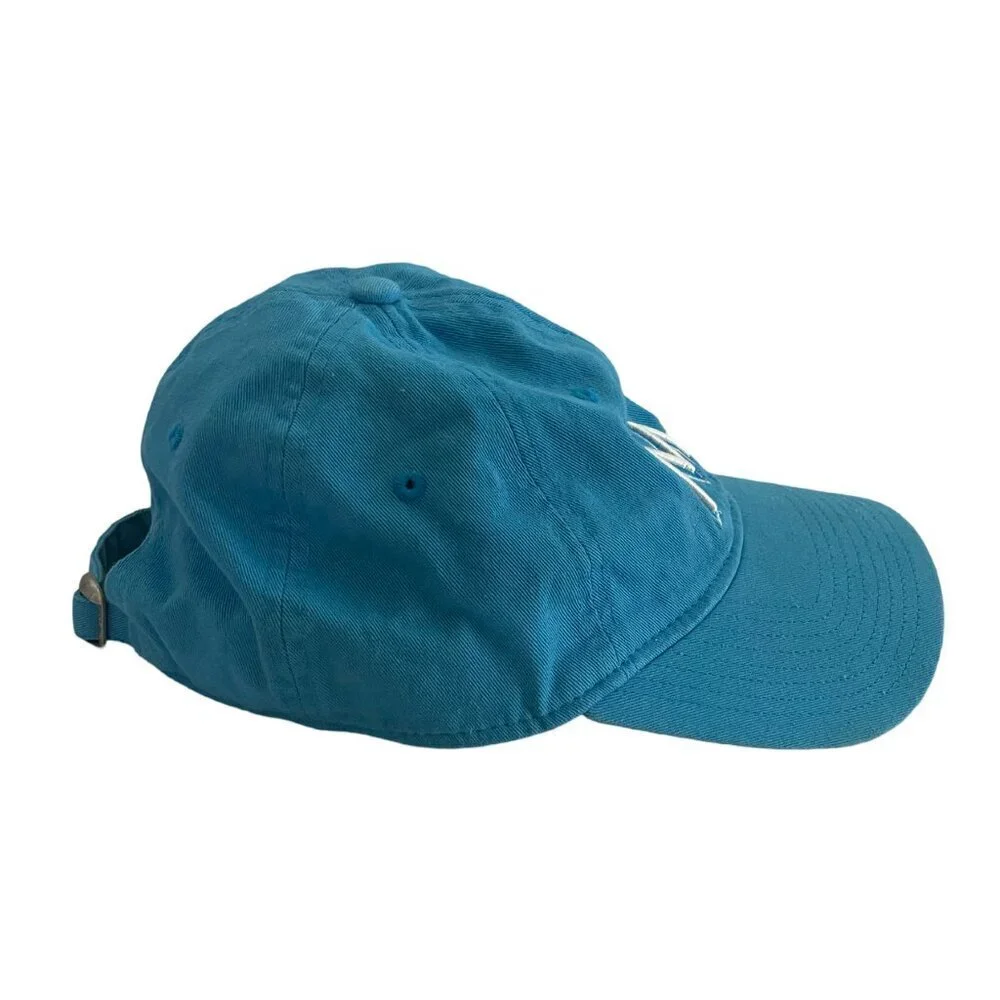 New Era 59Fifty Women's Hat MLB Miami Marlins Aqua Blue